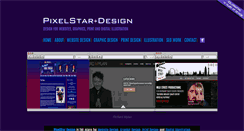 Desktop Screenshot of pixelstardesign.com